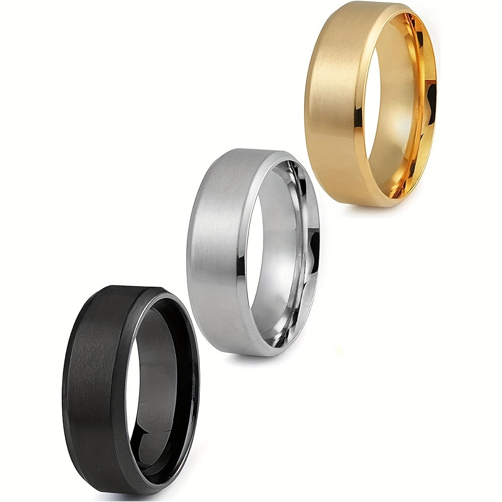 Zestaw trzech pierścionków